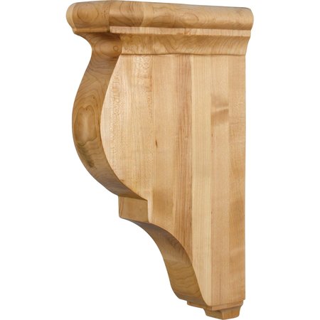 HARDWARE RESOURCES 3" Wx8-5/16"Dx14"H Cherry Smooth Corbel CORG-2CH